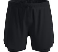 Odlo - Short léger de trail running - Zeroweight 5" 2in1 M Black pour Homme - Taille L - Noir Noir L