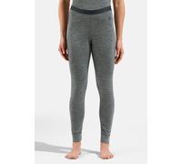 Odlo Sous-pantalon thermique Natural 100 % Merino Warm pour femme, XS, gris