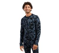 Odlo Sous-vêtement technique Mérinos Heritage haut pour homme - Randonnée, Ski et snow - blau, XXL