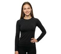 Odlo T-shirt manches longues Performance Light Eco col rond Femme Noir Taille L