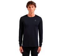 Odlo Sous-vêtement technique Merino 200 col rond manches longues Homme Noir M