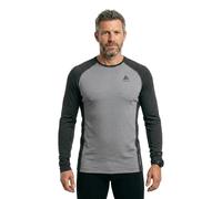 Odlo Natural Performance Long Sleeve Base Layer Gris S Homme