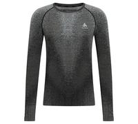 Odlo Haut Blackcomb Eco à col rond manches longues Homme Gris/Noir Taille S 2026