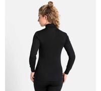 Odlo T-shirt thermoactif pour femmes Active Warm Base Layer Turtleneck Noir XS