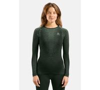 Odlo Sous-vêtement technique à col rond POW Blackcomb pour femme, M,