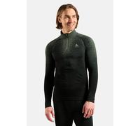Odlo Sous-vêtement technique à demi-zip POW Blackcomb pour homme, L,