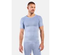 Odlo Sous-vêtement technique à motif effet pluie Performance Light manches courtes pour homme - Randonnée, Training - blau, XXL