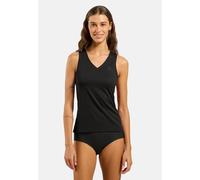 Odlo Sous-vêtement technique Col V Active F-dry Light sans manches Noir 2XL Femme