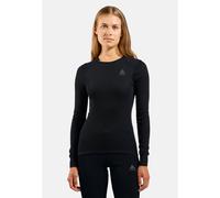 Odlo Sous-vêtement technique Active Warm haut pour femme - Randonnée, Ski et snow - noir, XL
