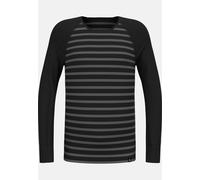 Odlo Sous-vêtement technique Active Warm Kids Stripes haut pour enfant - Randonnée, Ski et snow - noir, 116