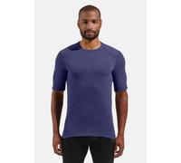 Odlo Sous-vêtement technique Active Warm manches courtes pour homme - Randonnée, Ski et snow - violet, M