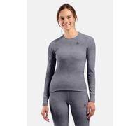 Odlo Active Warm X Pow Long Sleeve Base Layer Gris M Femme