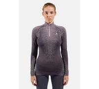 Odlo Sous-vêtement technique Blackcomb demi-zip pour femme, S, violet