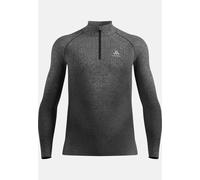 Odlo Top Blackcomb Eco col montant manches longues demi-zip Homme Gris Taille S 2026