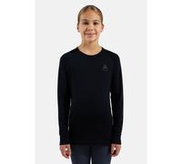 Odlo Sous-vêtement technique en laine mérinos 200 Natural pour enfant pour enfant, 128, black