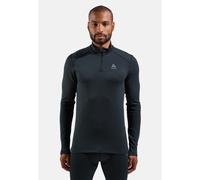 Odlo Sous-vêtement technique Fundamentals Active Warm demi-zip pour homme, XXL, noir