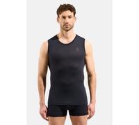 Odlo Sous-vêtement technique Merino Performance Wool 140 Seamless débardeur pour homme - Randonnée, Cyclisme - noir, XL