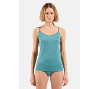 Odlo V-neck Merino 160 Sleeveless Base Layer Vert L Femme