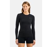 Odlo Merino Pw 140 Seamless Long Sleeve Base Layer Noir XL Femme