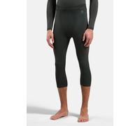 Odlo Sous-vêtement technique Performance Warm bas 3/4 pour homme - Ski de fond, Ski et snow - vert, XXL