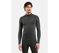 Odlo Sous-vêtement technique Performance Warm demi-zip pour homme, M, vert