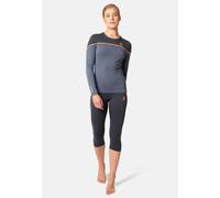 Odlo Sous-vêtement technique Revelstoke Performance Wool 150 bas 3/4 pour femme, XS, blau