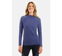 Odlo Sous-vêtement technique Seamless Performance Wool haut pour femme, M, violet