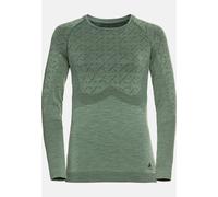 Odlo Sous-vêtement technique Slokar Performance Wool 200 haut pour femme - Ski et snow - vert, XS