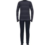 Odlo sous-vêtements Thermiques Actifs Chauds pour Enfants I Legging d'hiver et t-Shirt Thermique à Manches Longues pour Filles et garçons I Ensemble de sous-vêtements de Ski Chauds Ensemble de