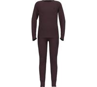 Odlo sous-vêtements Thermiques en Laine mérinos 200 I Legging d'hiver et t-Shirt Thermique à Manches Longues pour Filles et garçons I Ensemble de sous-vêtements de Ski Chauds