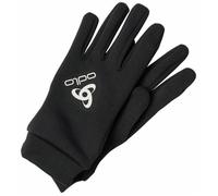 Odlo Stretchfleece Liner Eco Gants Mixte Noir - Polaire 95% recyclé, Taille S S
