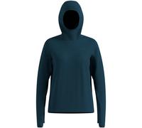 Odlo Essential Thermal Midlayer Maillot de course Femmes - bleu petrol, Taille XL