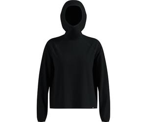 Odlo Sweat à Capuche Multisport Cubic pour Femme - Couche intermédiaire avec Capuche - Manches Longues - T-Shirt de randonnée