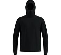 Odlo Sweat à Capuche Multisport Cubic pour Homme - Couche intermédiaire avec Capuche - Manches Longues - T-Shirt de randonnée