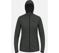 Odlo Sweat à capuche zippé Roy pour femme, L, gris