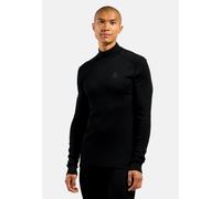 Odlo - Première couche technique - BL Top Turtle Neck L/S Active Warm Eco Black pour Homme - Taille M - Noir Noir M