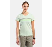 Odlo T-shirt à imprimé crête F-Dry pour femme, M, vert