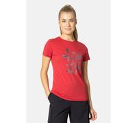 Odlo Crew Kumano Forest Short Sleeve T-shirt Rouge S Femme