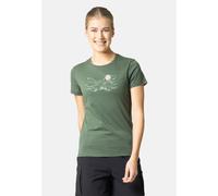 Odlo T-shirt à imprimé vallée Kumano pour femme, XS, vert