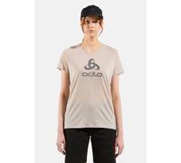 Odlo T-shirt à logo Ride 365 Performance Wool 130 pour femme, L, beige