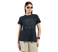 Odlo Merino Tencel Hyper Map Short Sleeve T-shirt Noir XS Femme