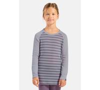 Odlo T-shirt à manches longues Active Warm Eco Stripe pour enfant pour enfant, 92,