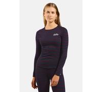 Odlo Femme T-shirt à manches longues à rayures ACTIVE WARM ORIGINALS ECO