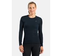 Odlo T-shirt à manches longues Active Warm pour femme, XS, bleu marine