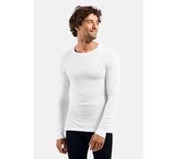 Odlo T-Shirt À Manches Longues Active Warm Pour Homme, M, White