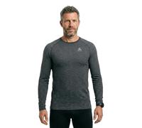 Odlo T-shirt de running Essentials Seamless sans coutures manches longues Homme Gris/argent XL
