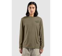 Odlo T-shirt à manches longues en laine mérinos 160 Ascent TMOT pour homme, M, vert