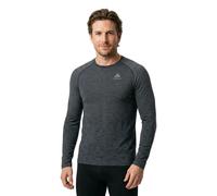 Odlo Maillot de course Essential Seamless Hommes Gris Grey Melange XL