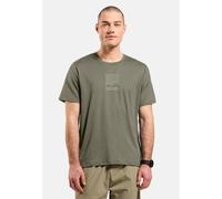 Odlo T-shirt à motif soleil, mer et montagne Ascent pour homme, XXL, vert