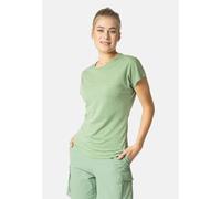 Maillot manches courtes odlo ascent 365 femme kaki
